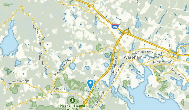 West Wareham, Massachusetts Map