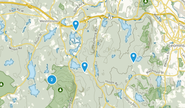 Westminster, Massachusetts Map