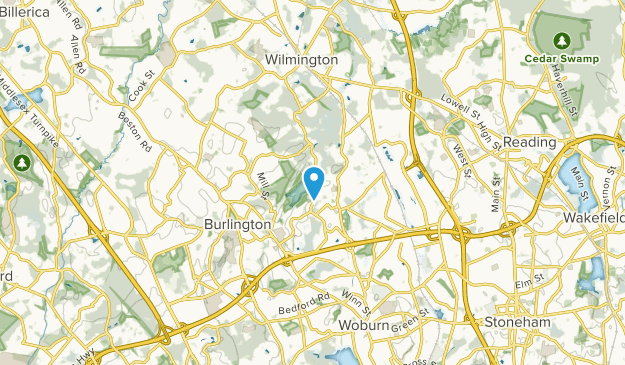 Wilmington, Massachusetts Map