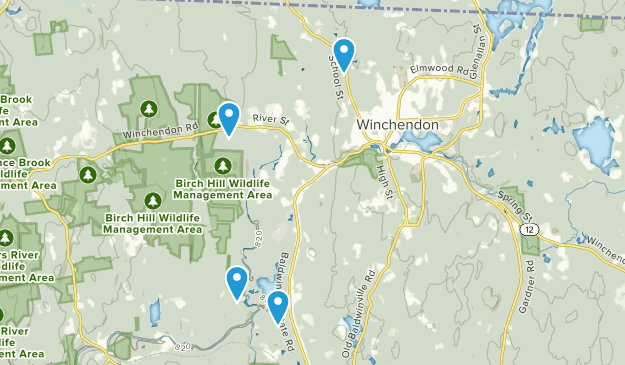 Winchendon, Massachusetts Map