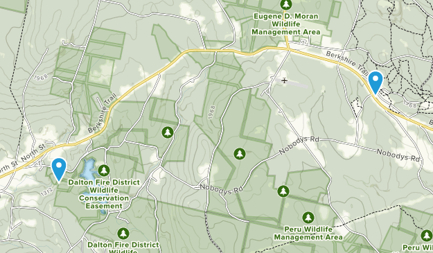 Windsor, Massachusetts Map