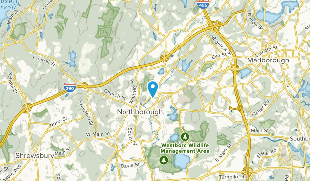 Woodside, Massachusetts Map