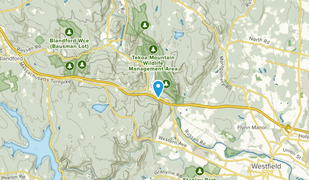 Woronoco, Massachusetts Map
