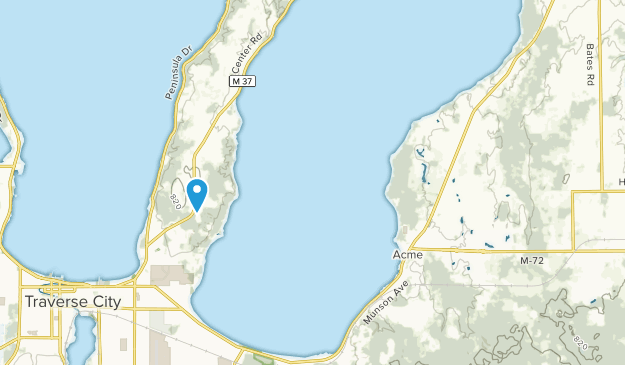 Acme, Michigan Map
