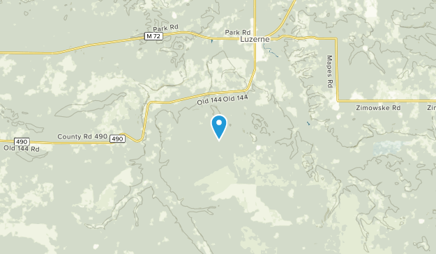 Big Creek, Michigan Map