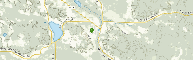 Alternate view of the best trails near Boyne Falls, Michigan - AllTrails