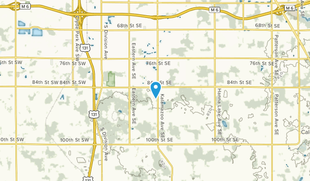 Caledonia, Michigan Map