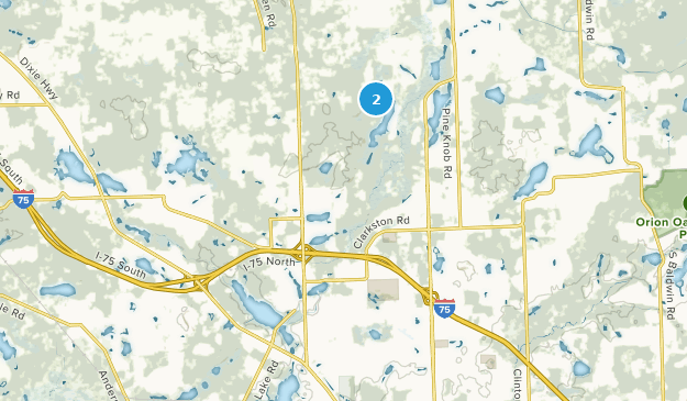 Clarkston, Michigan Map