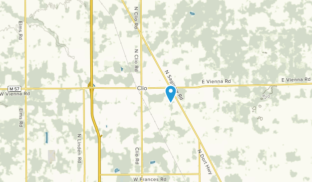 Clio, Michigan Map