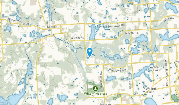 Commerce Township, Michigan Map