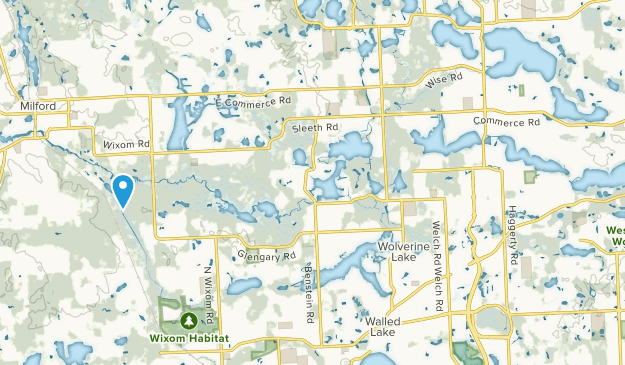 Commerce Twp, Michigan Map