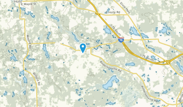 Davisburg, Michigan Map