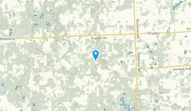 Dryden, Michigan Map