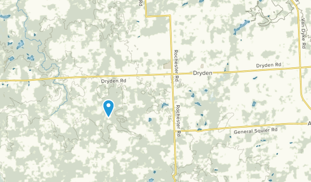 Dryden, Michigan Map
