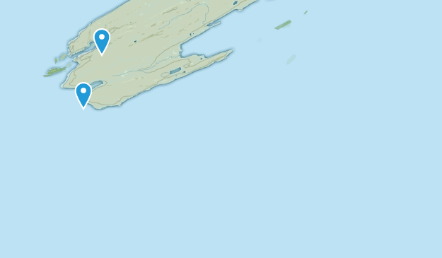 Eagle Harbor Twp, Michigan Map