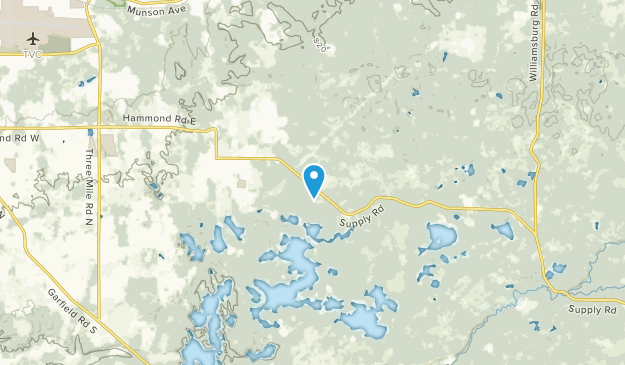 East Bay, Michigan Map