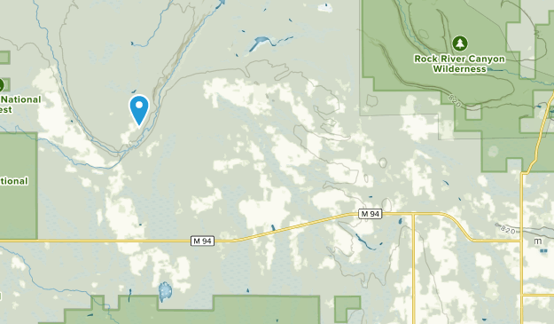Eben Junction, Michigan Map