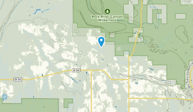 Eben Junction, Míchigan Map