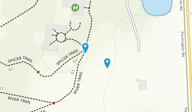 Farmington Hills, Michigan Map