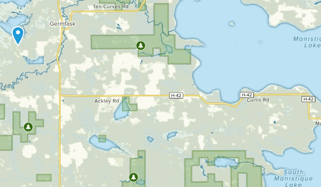 Germfask Township, Michigan Map