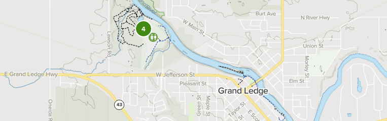 Best trails in Grand Ledge, Michigan