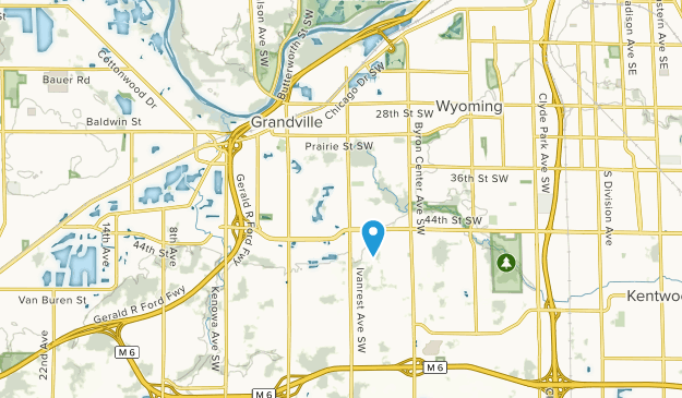 Grandville, Michigan Map