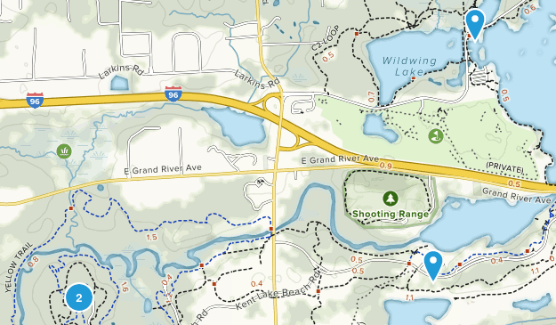 Green Oak, Michigan Map
