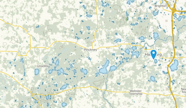 Gregory, Michigan Map