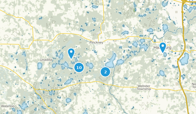 Gregory, Michigan Map