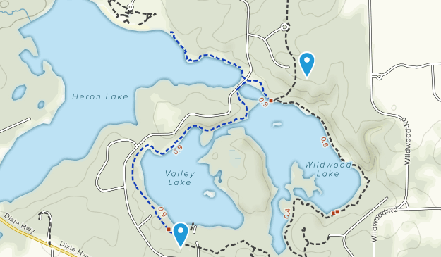 Groveland Twp, Michigan Map