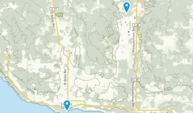 Harbor Springs, Michigan Map