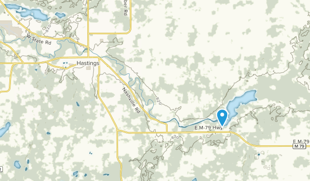 Hastings, Michigan Map