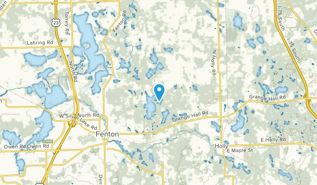 Holly Twp, Michigan Map