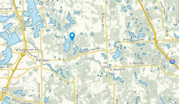 Holly Twp, Michigan Map