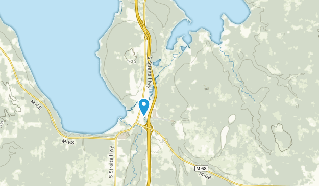 Indian River, Michigan Map
