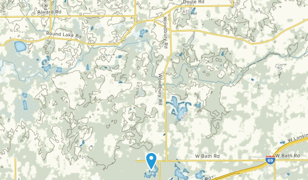 Laingsburg, Michigan Map