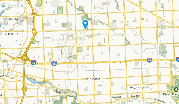 Livonia, Michigan Map