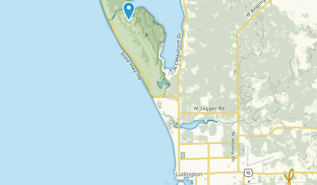 Ludington, Michigan Map