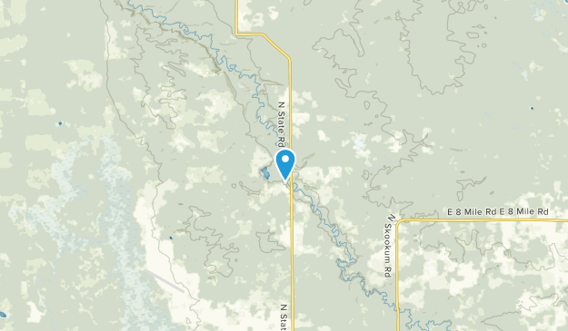 Luther, Michigan Map