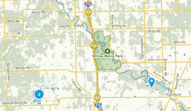 New Boston, Michigan Map