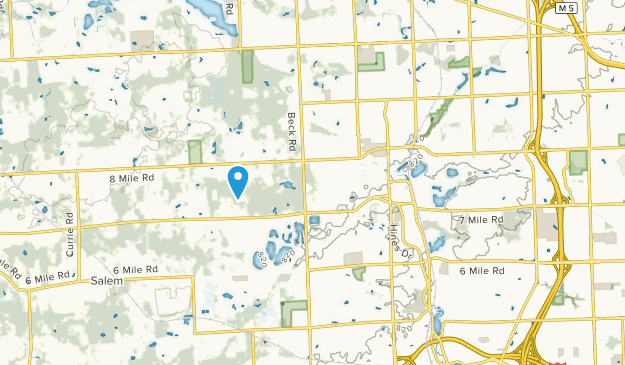 Northville Township, Michigan Map
