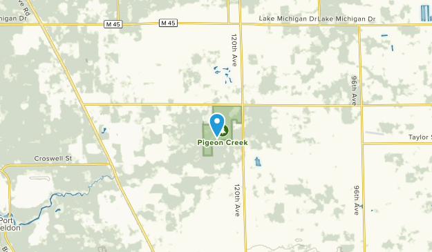 Olive, Michigan Map