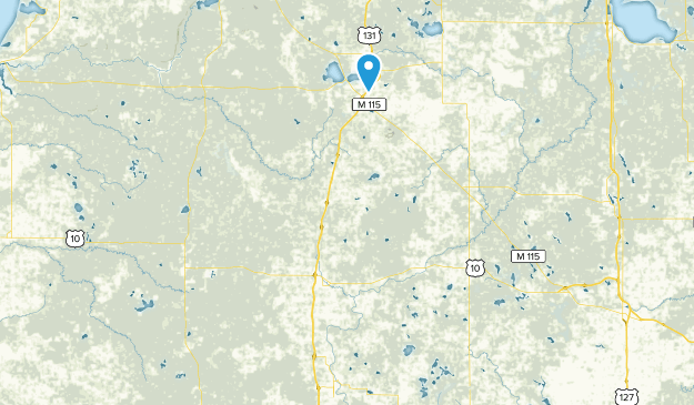 Paris, Michigan Map