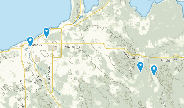 Petoskey, Michigan Map