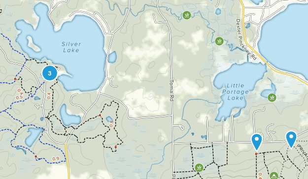 Pinckney, Michigan Map