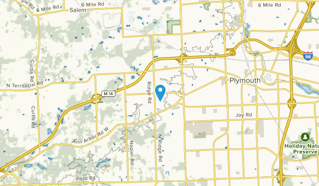 Plymouth Township, Michigan Map