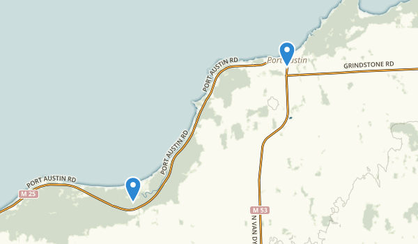 Port Austin, Michigan Map