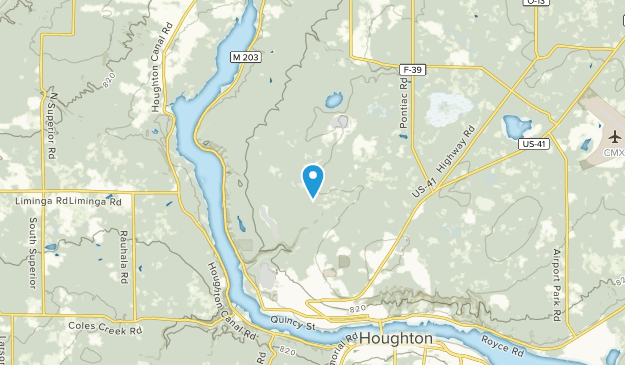 Quincy Twp, Michigan Map