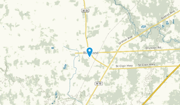 Richmond, Michigan Map