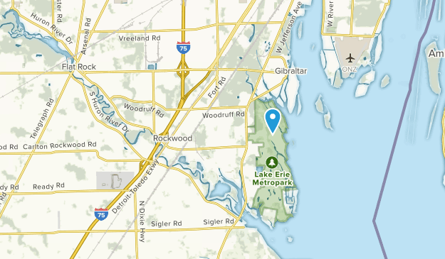 Rockwood, Michigan Map